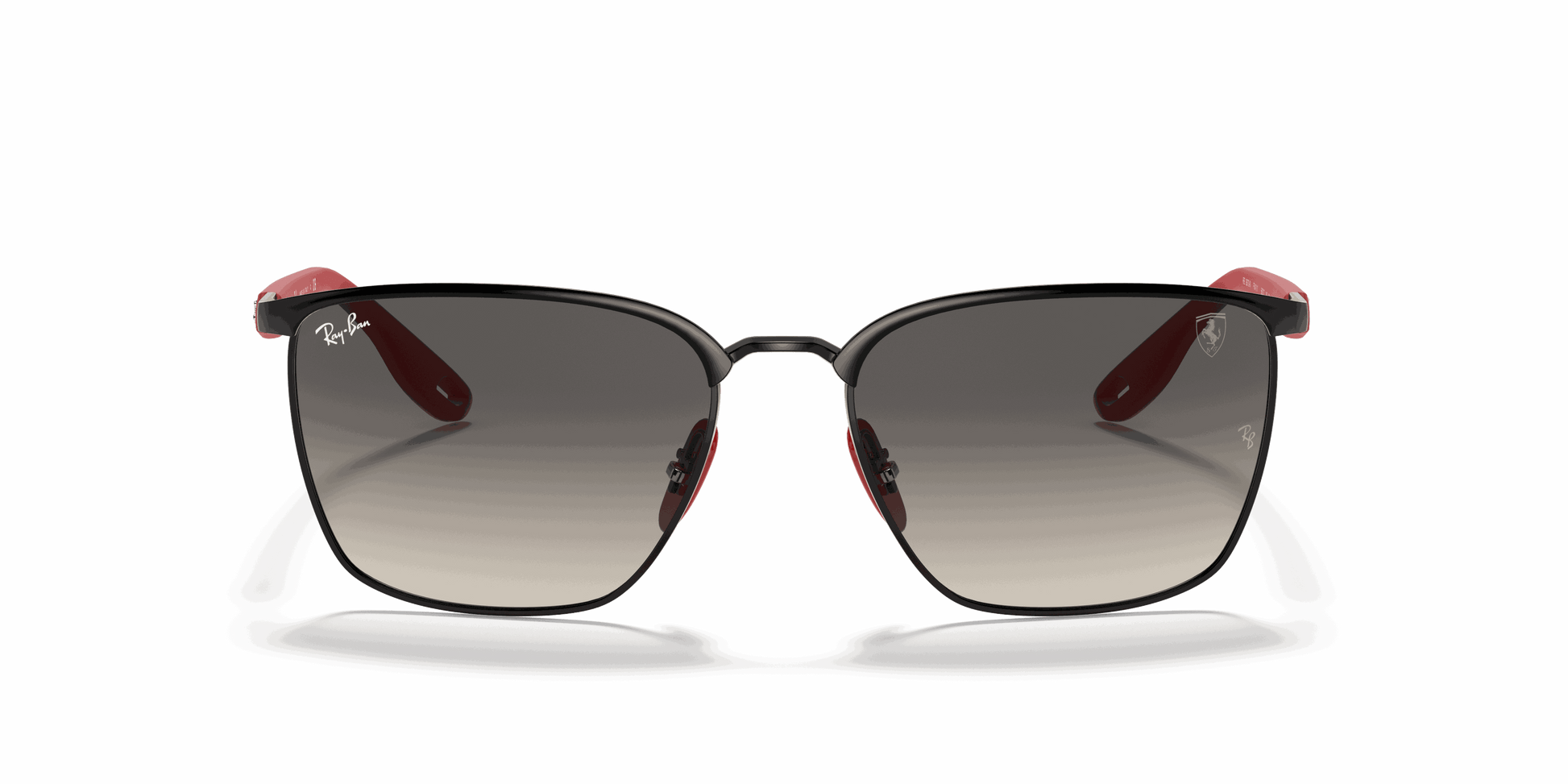 [Grey Gradient Lenses, Matte Black Frame]