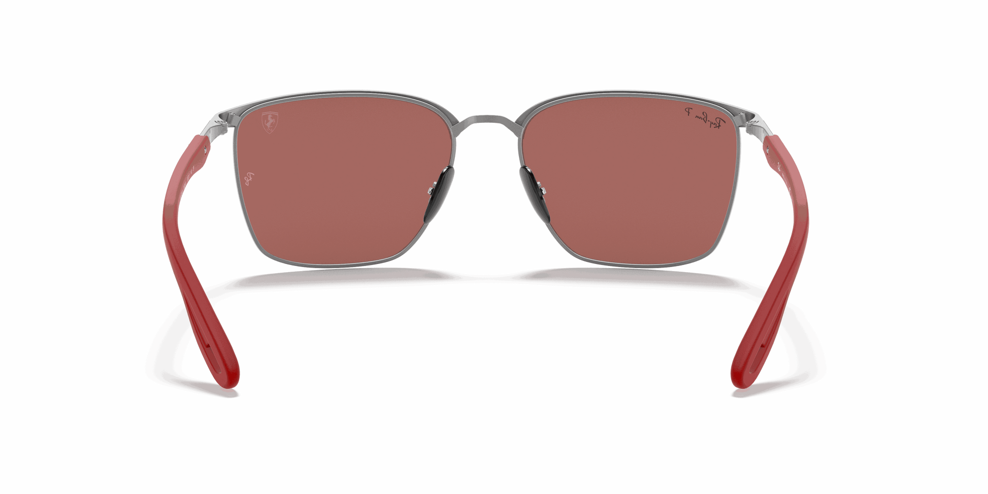 [Silver Lenses, Polished Black On Silver Frame]