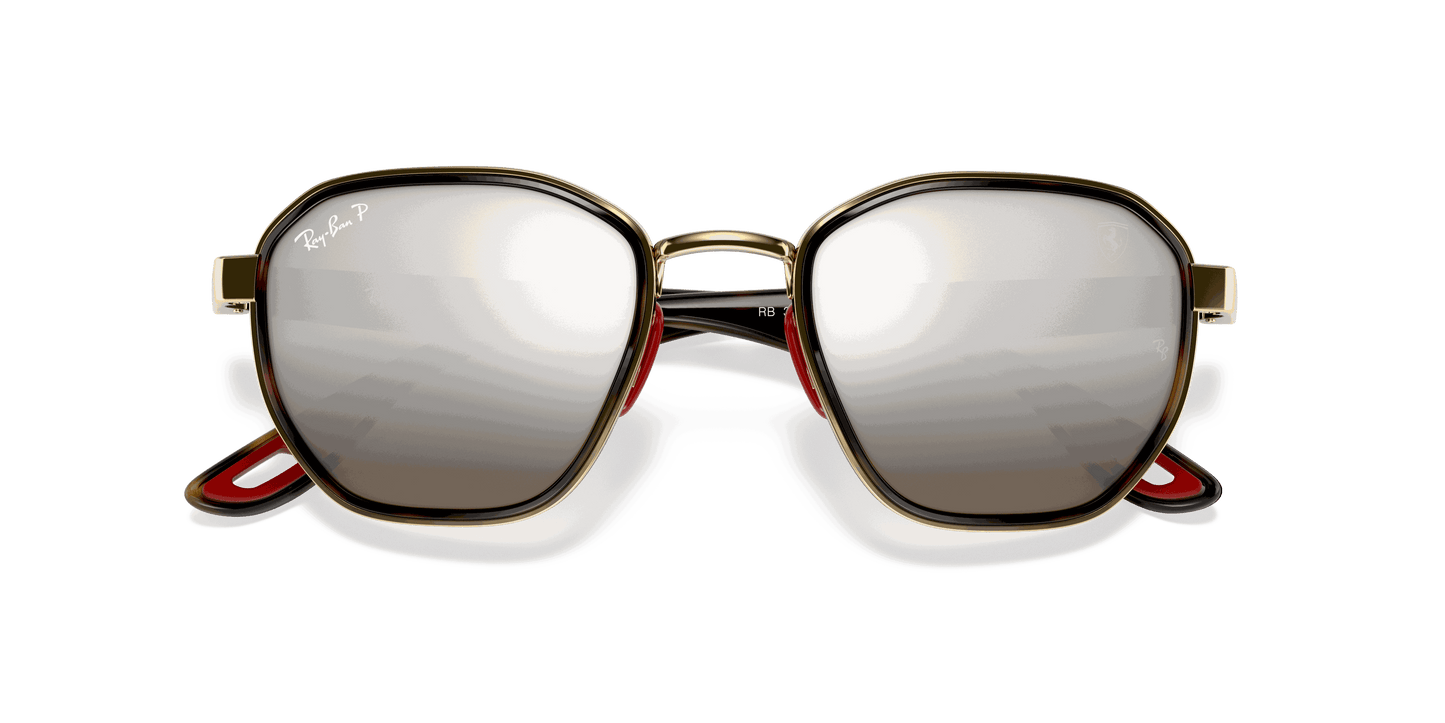 [Brown Lenses, Polished Arista Gold Frame]