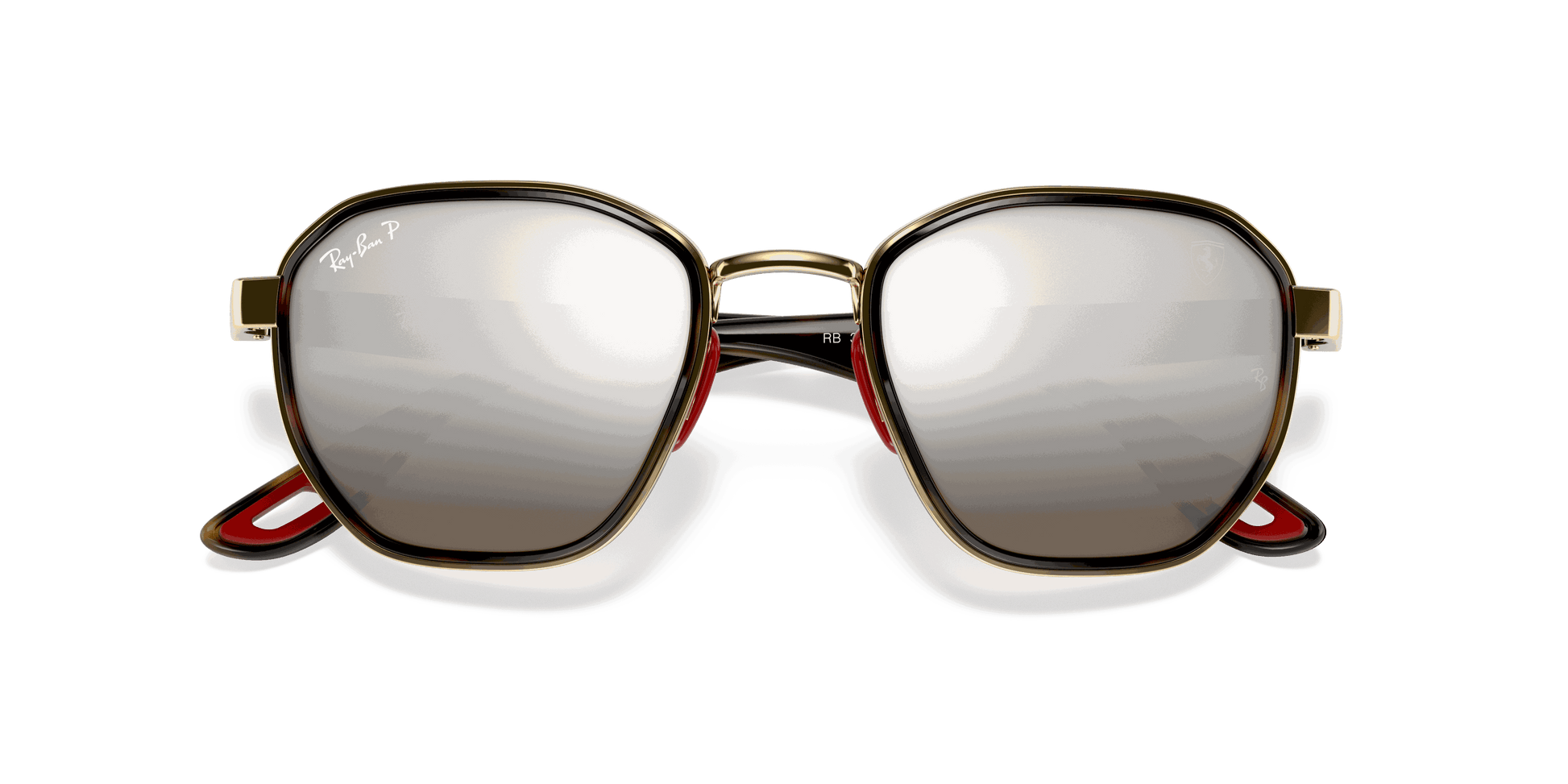 [Brown Lenses, Polished Arista Gold Frame]