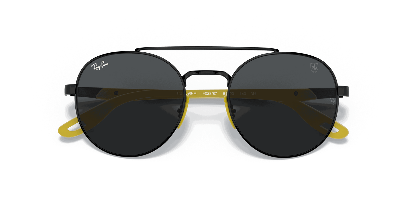 [Dark Grey Lenses, Polished Black Frame]