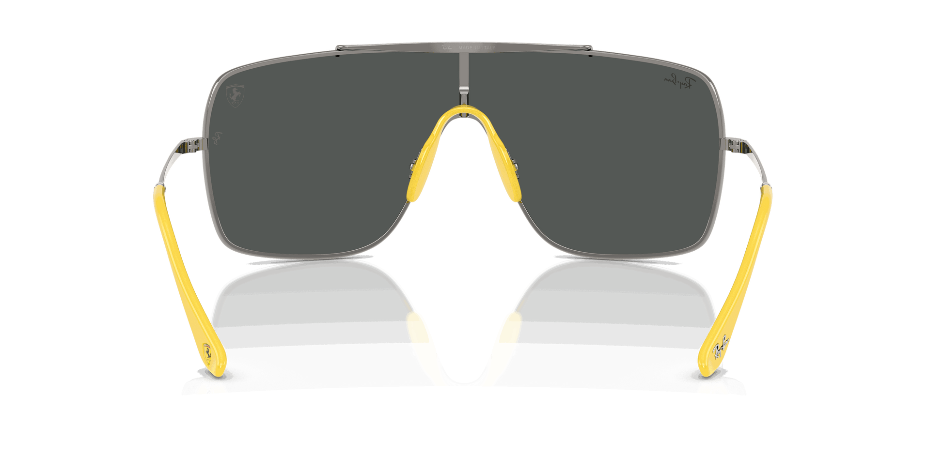 [Dark Grey Lenses, Polished Gunmetal Frame]