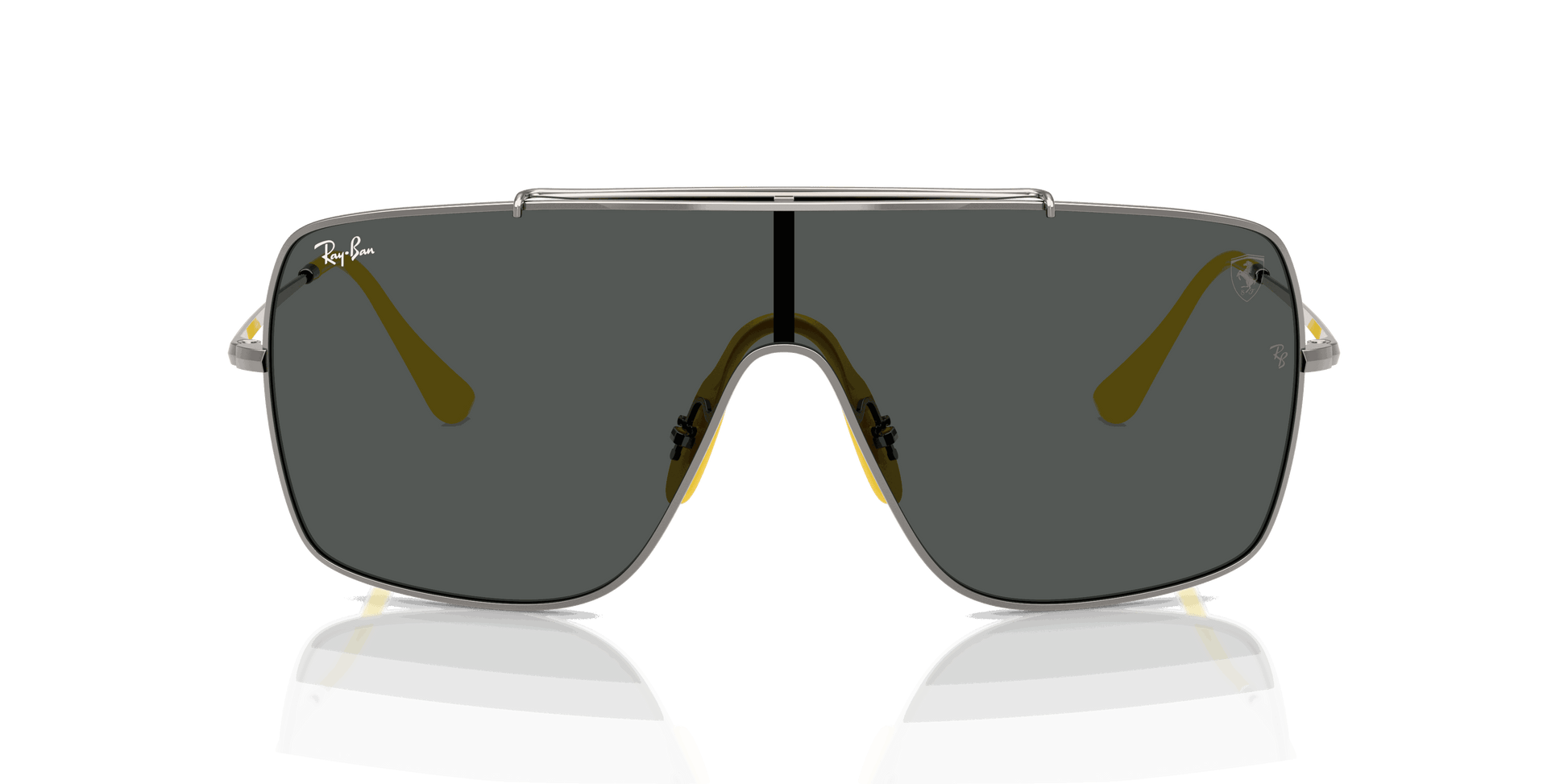 [Dark Grey Lenses, Polished Gunmetal Frame]