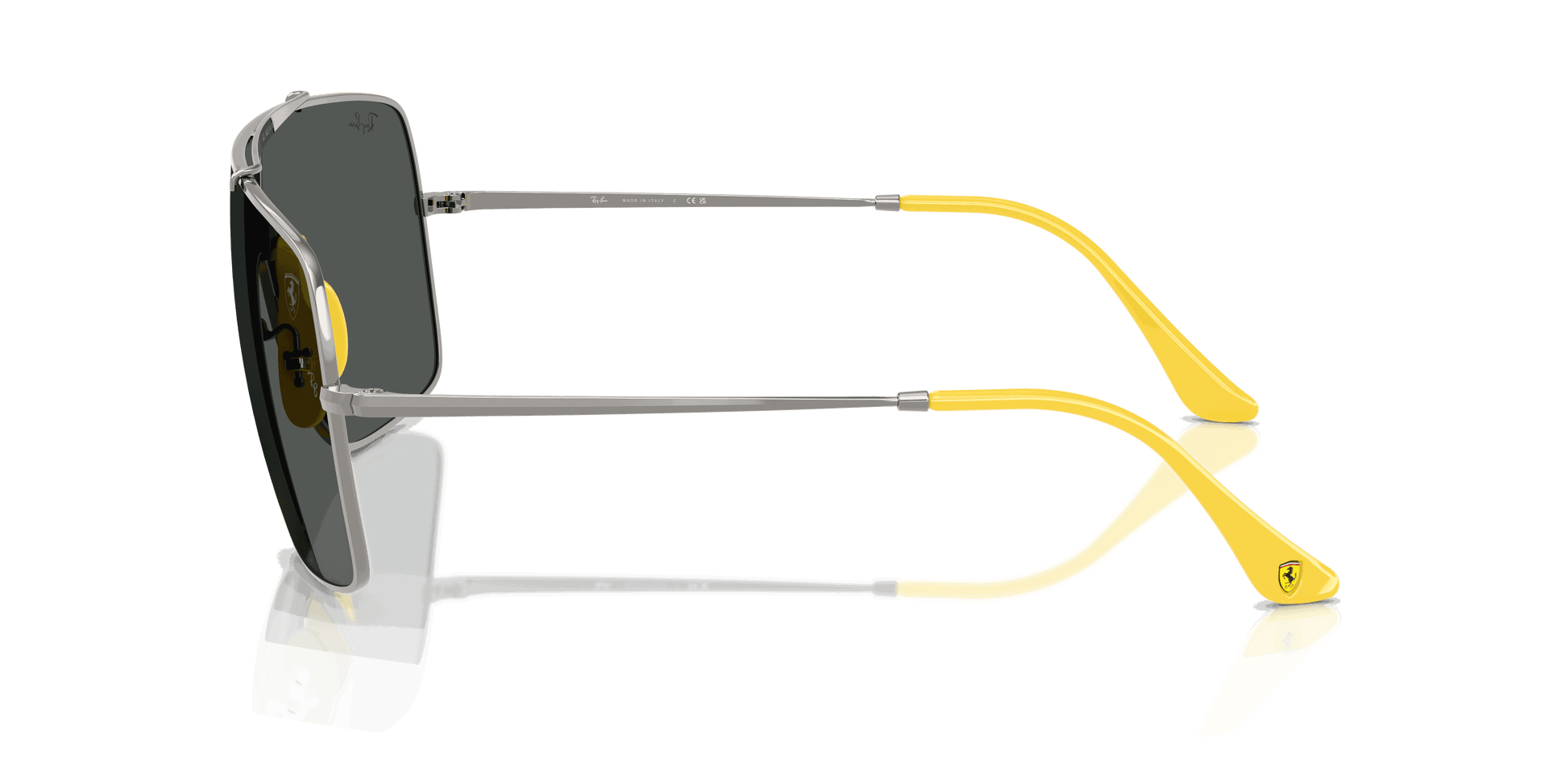 [Dark Grey Lenses, Polished Gunmetal Frame]
