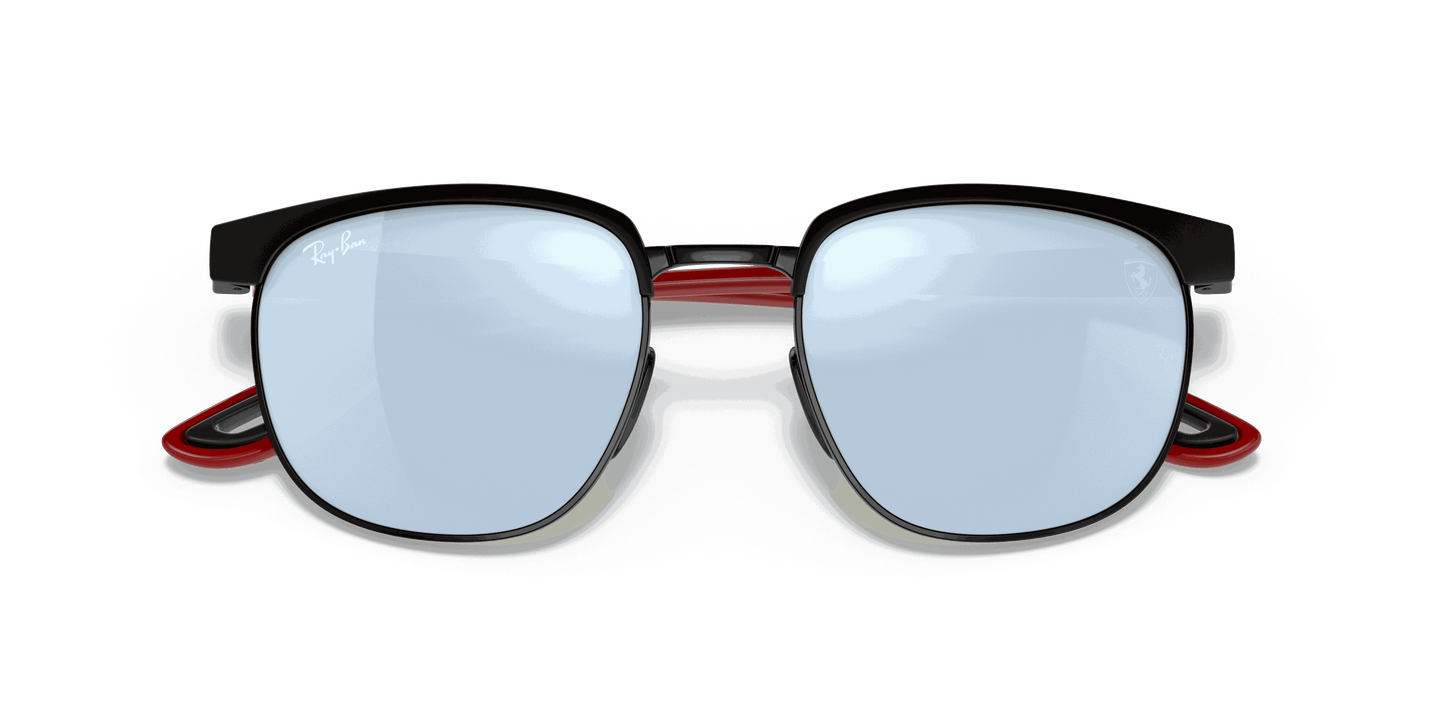 [Light Green/Silver Lenses, Matte Black Frame]