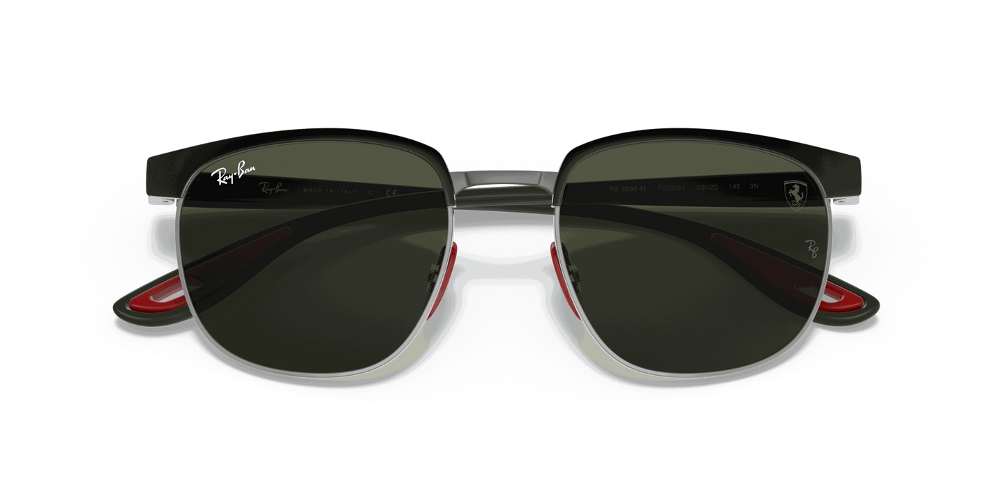 [Green Lenses, Matte Black On Gunmetal Frame]