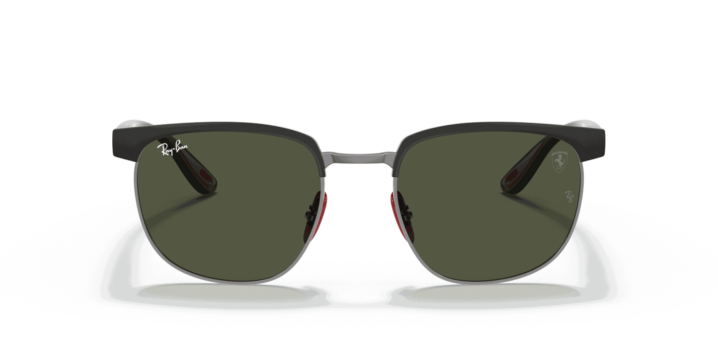 [Green Lenses, Matte Black On Gunmetal Frame]