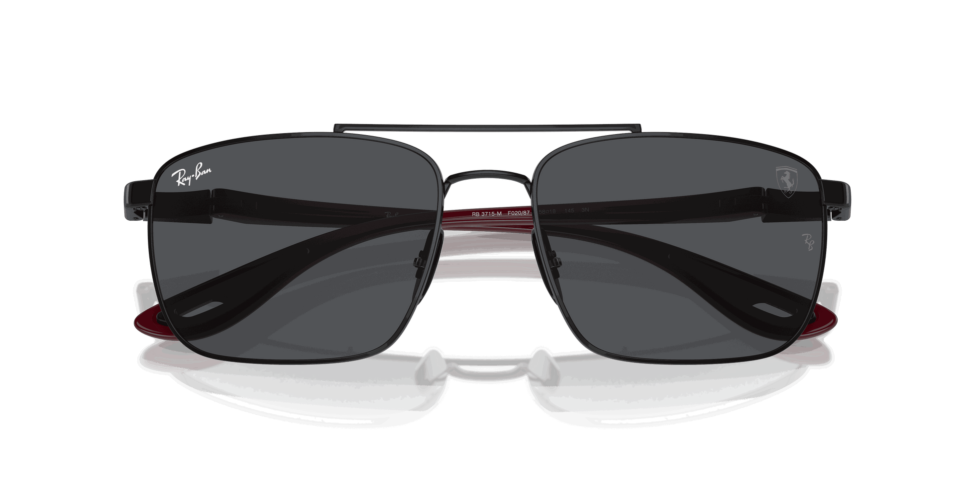 [Dark Grey Lenses, Polished Black Frame]