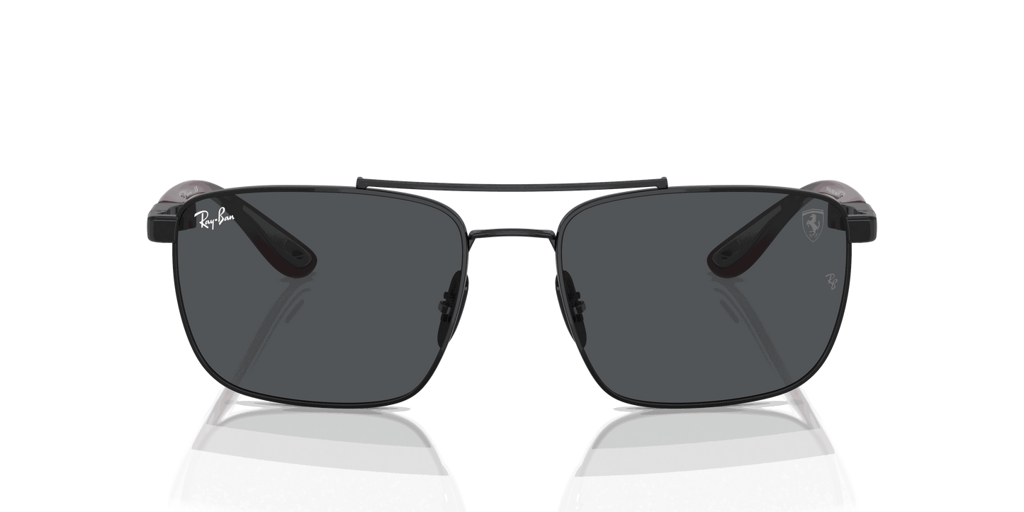[Dark Grey Lenses, Polished Black Frame]