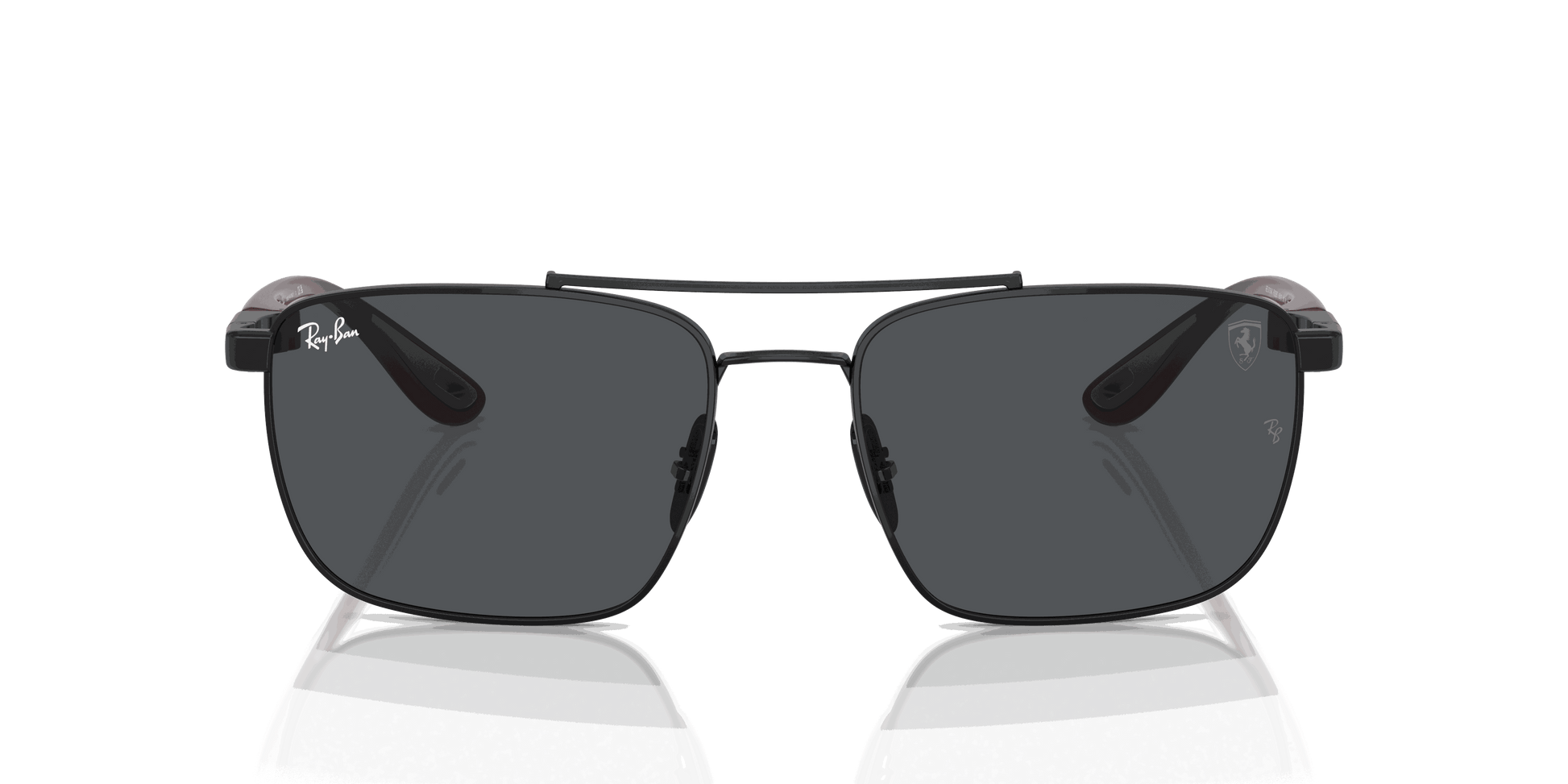 [Dark Grey Lenses, Polished Black Frame]