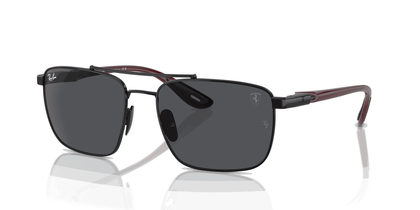 [Dark Grey Lenses, Polished Black Frame]