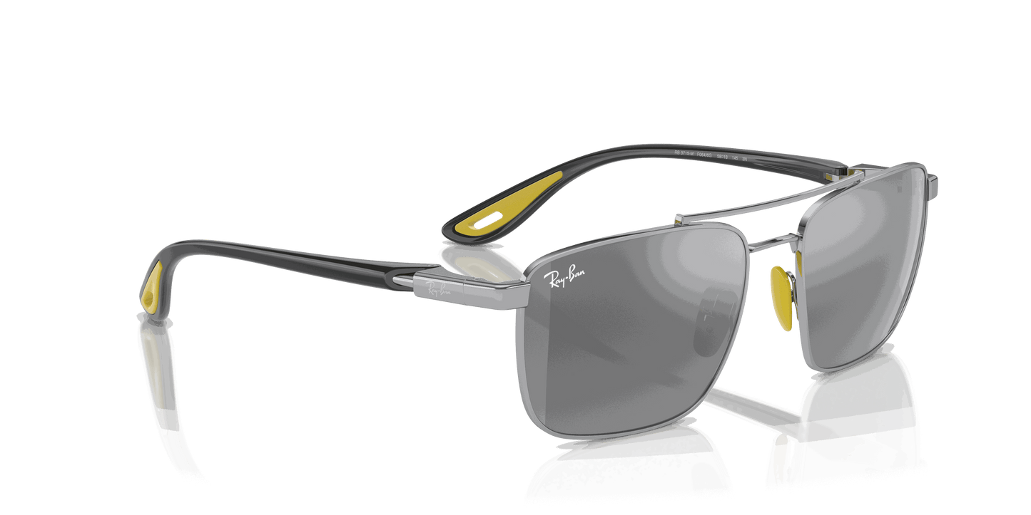 [Silver Lenses, Polished Silver Frame]