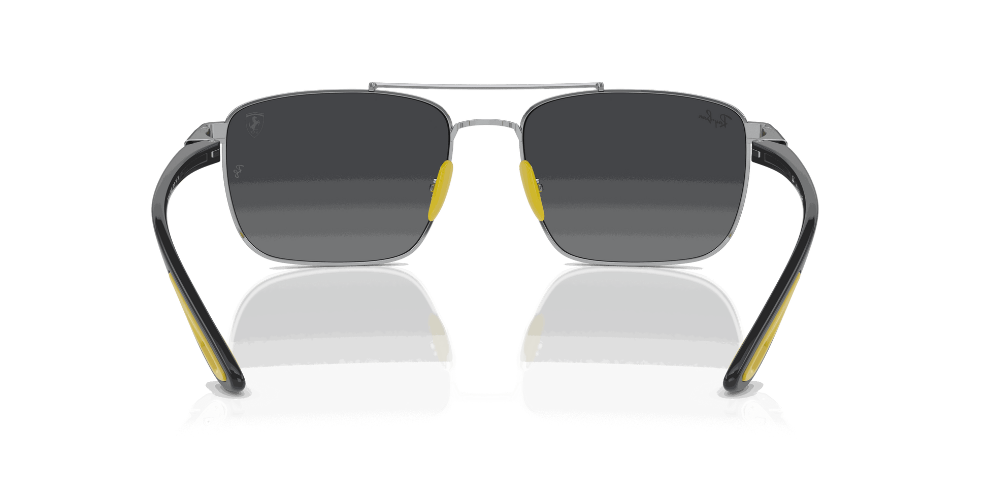 [Silver Lenses, Polished Silver Frame]