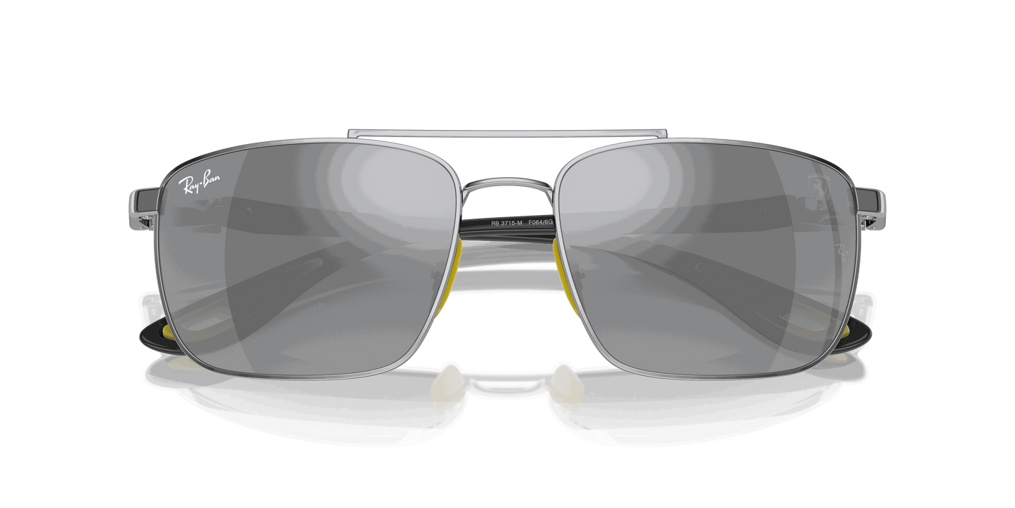 [Silver Lenses, Polished Silver Frame]