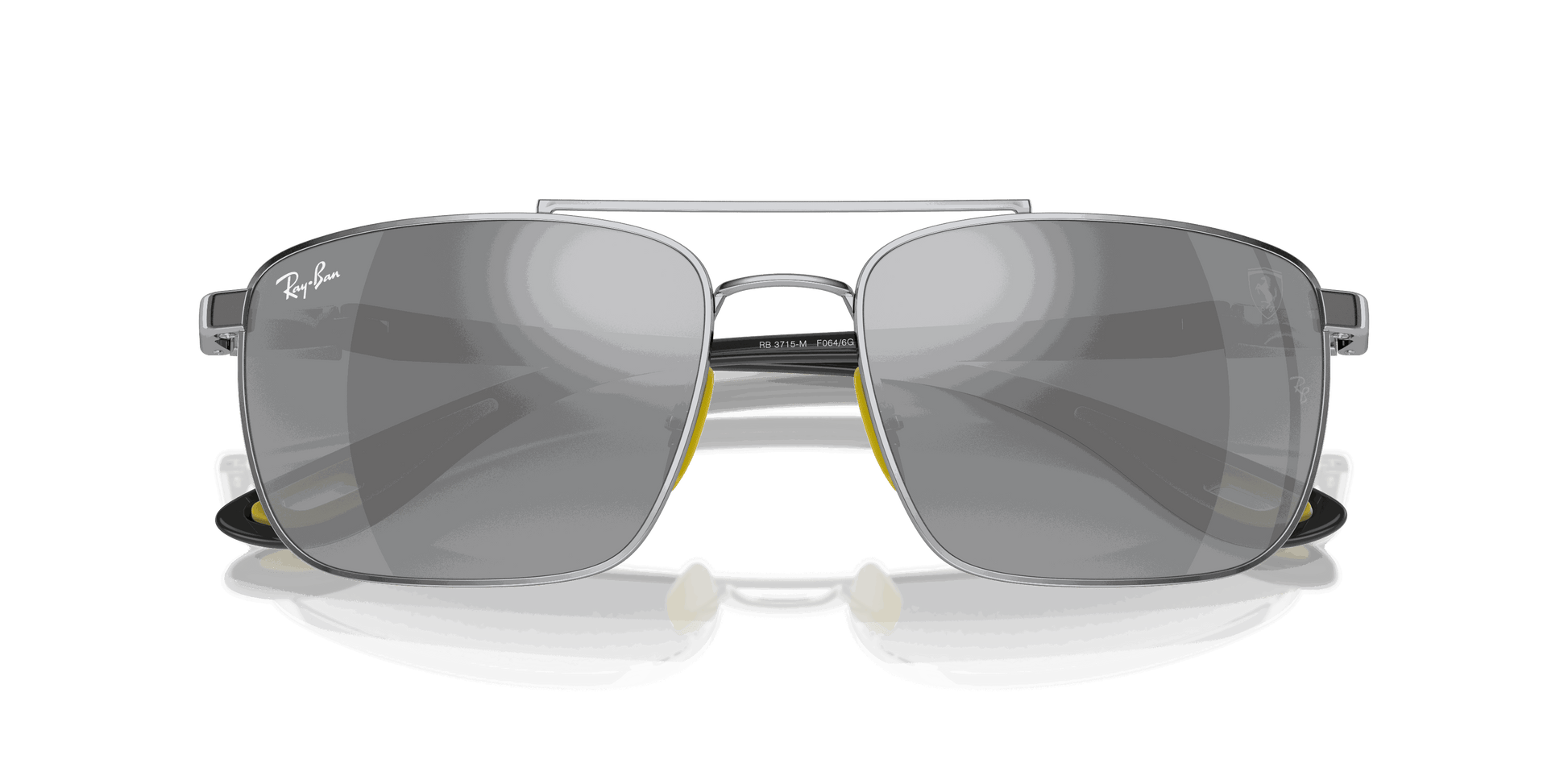 [Silver Lenses, Polished Silver Frame]