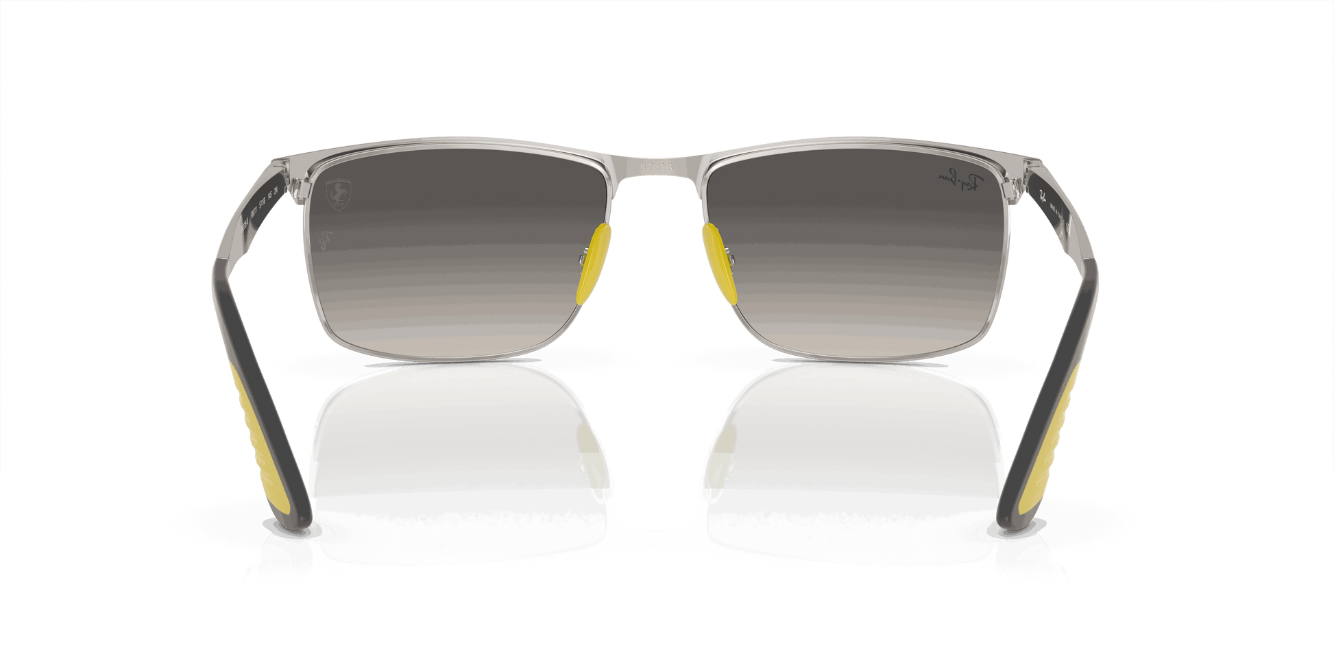 [Grey Lenses, Polished Grey On Silver Frame]