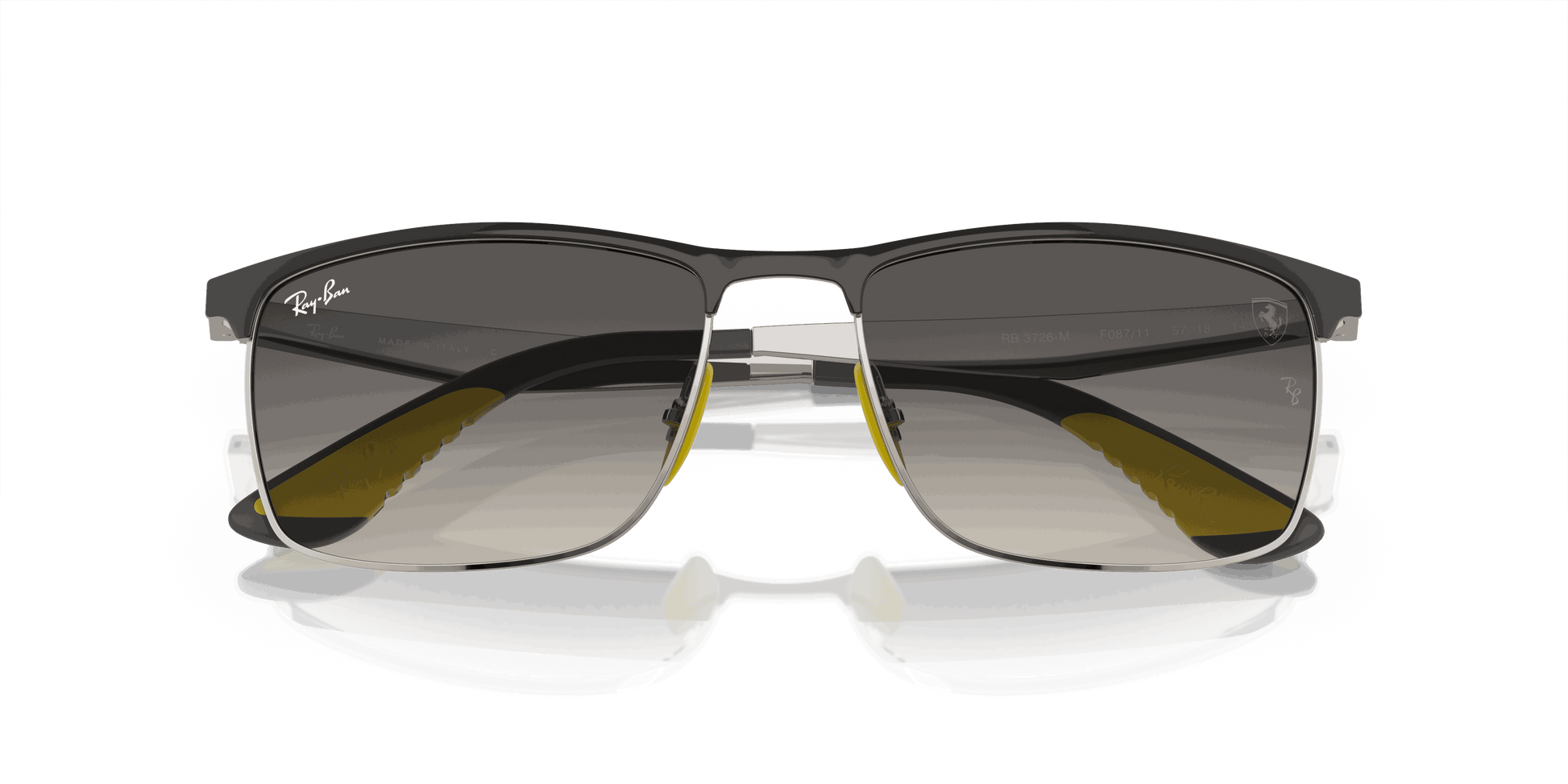 [Grey Lenses, Polished Grey On Silver Frame]