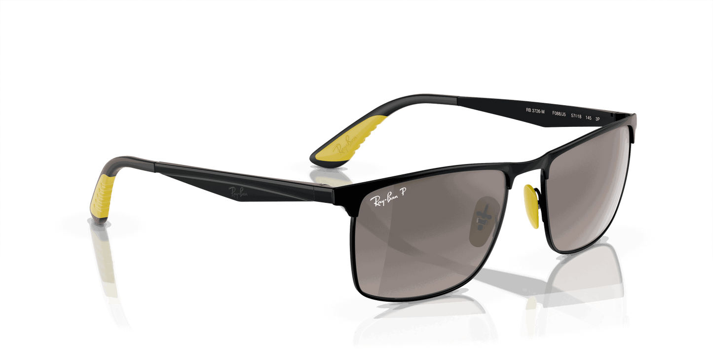 [Grey Lenses, Matte Black On Black Frame]