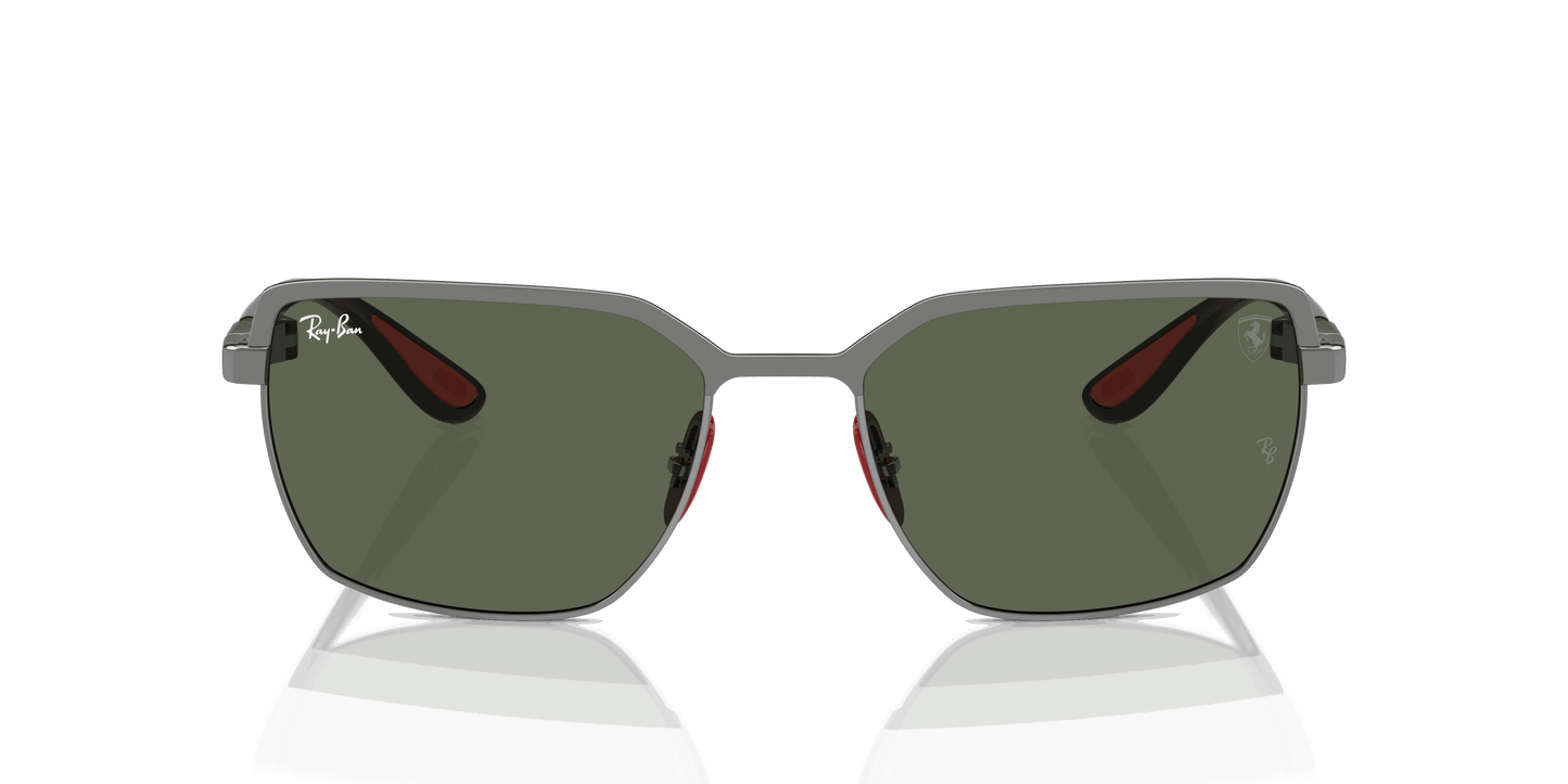 [Dark Green Lenses, Matte Gunmetal On Gunmetal Frame]