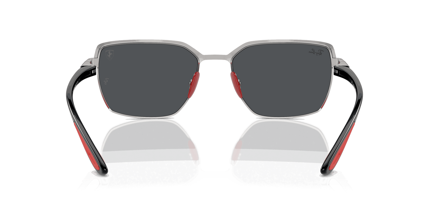 [Dark Grey Lenses, Matte Red On Gunmetal Frame]