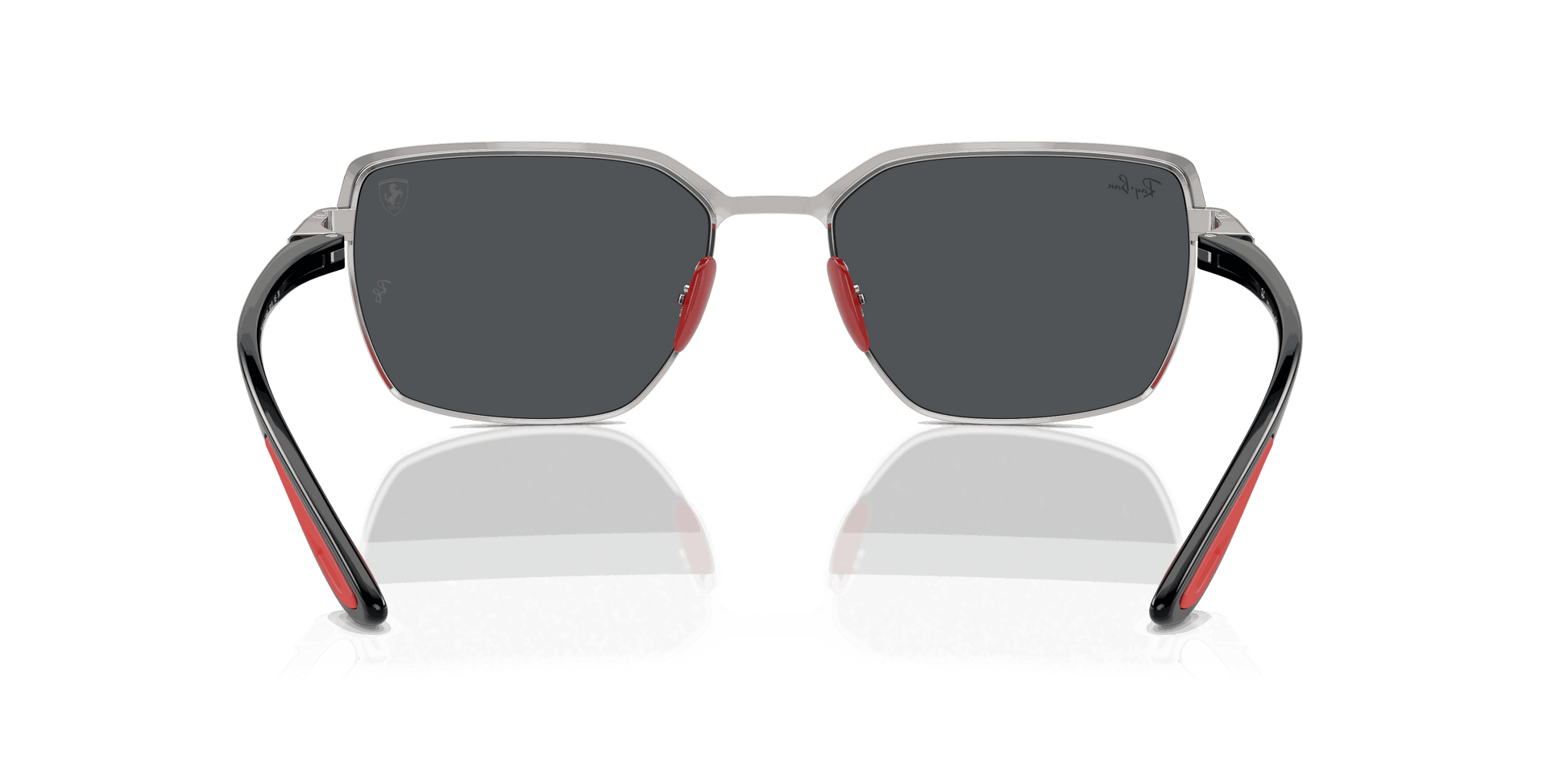 [Dark Grey Lenses, Matte Red On Gunmetal Frame]