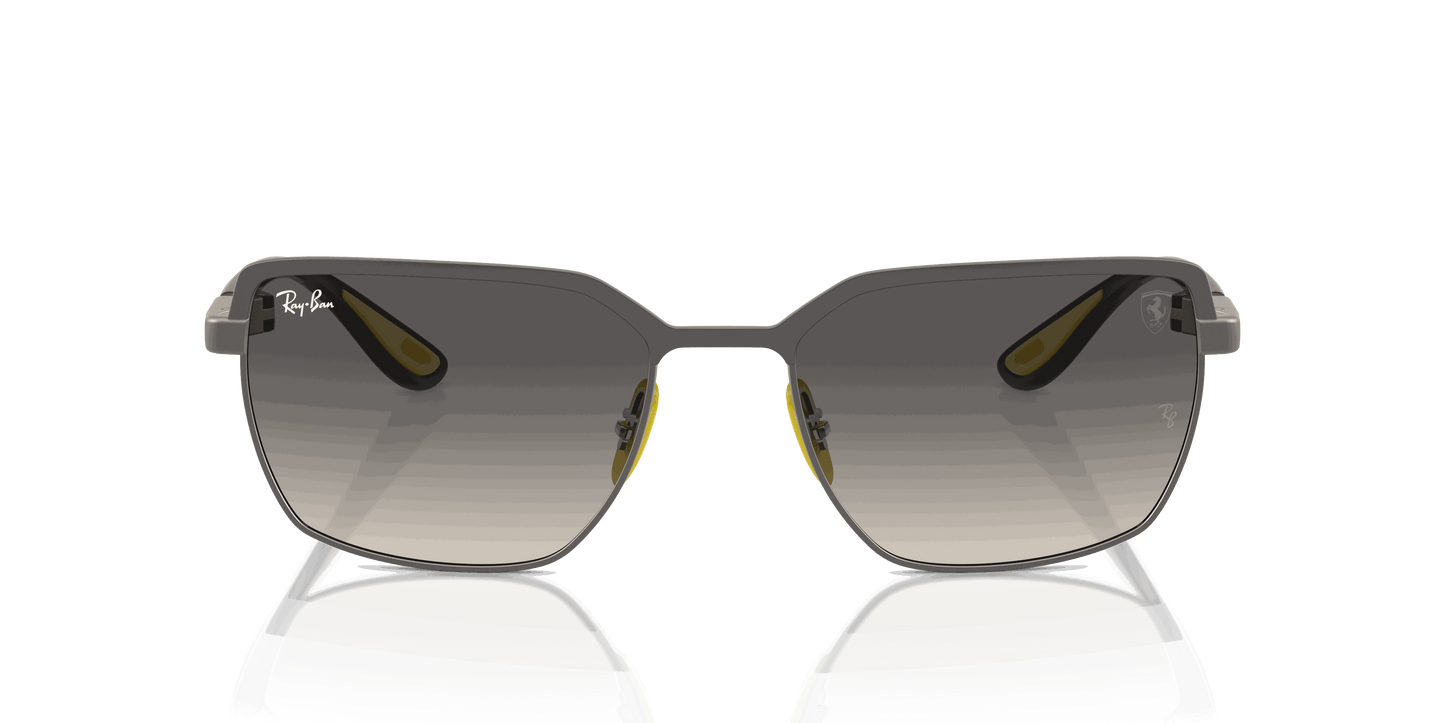 [Grey Lenses, Matte Grey On Gunmetal Frame]