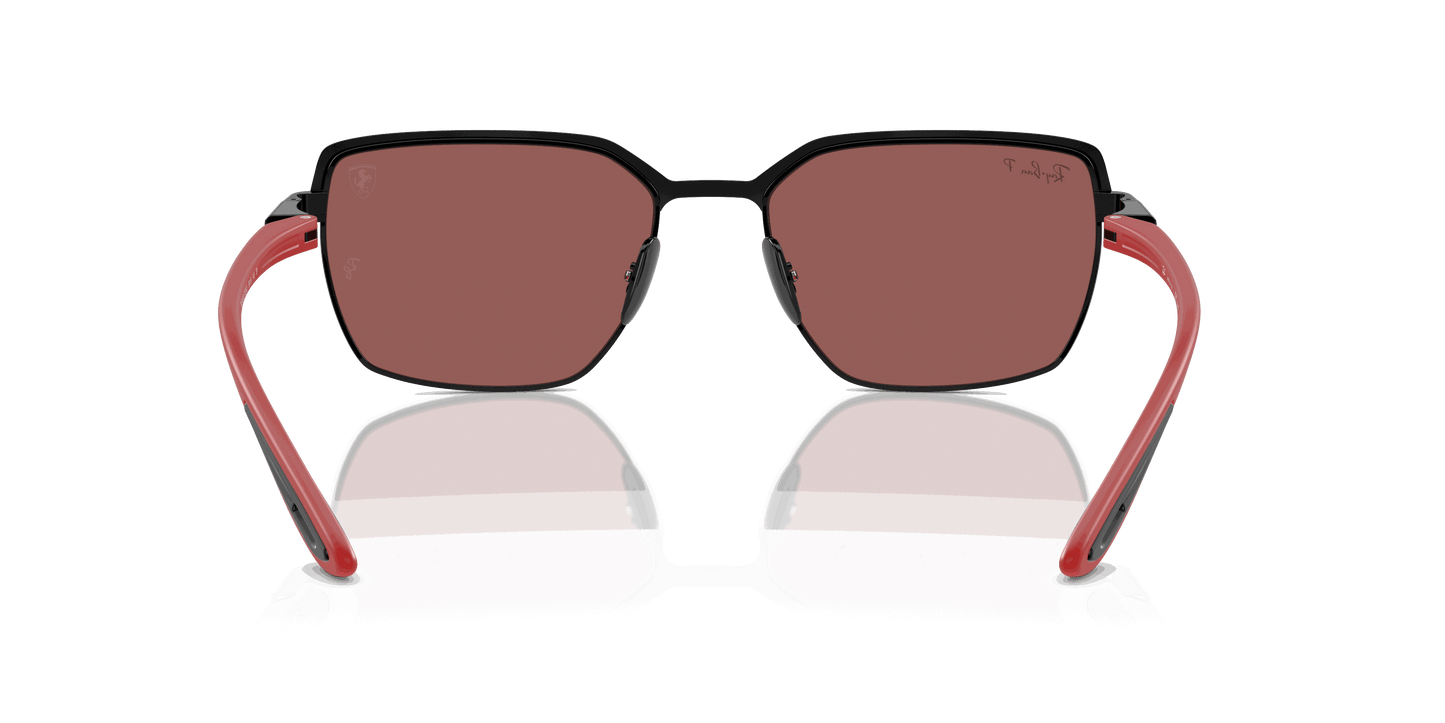 [Purple & Silver Lenses, Polished Black On Black Frame]