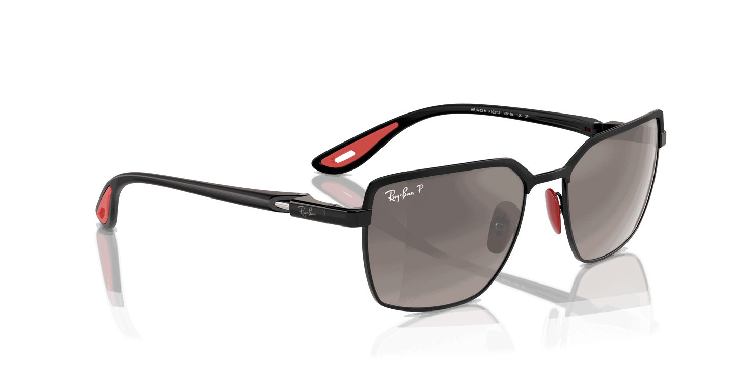 [Grey Lenses, Matte Black On Black Frame]