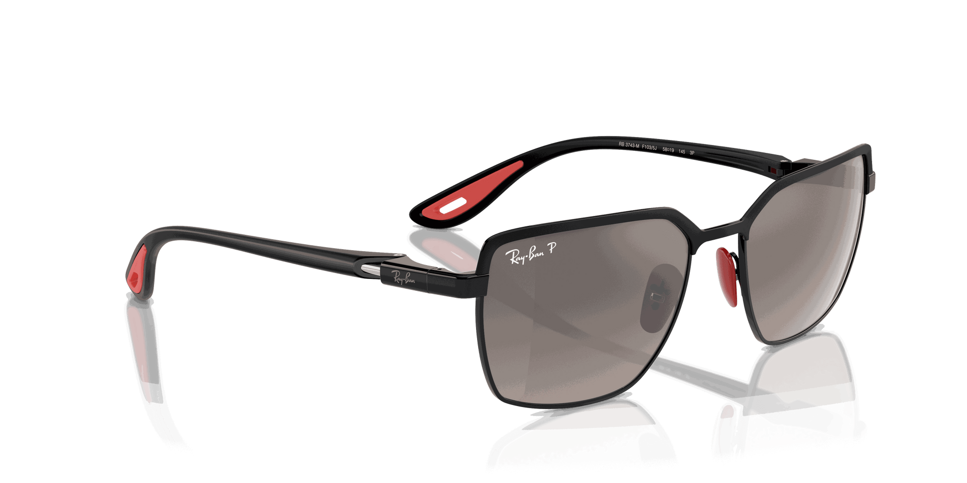 [Grey Lenses, Matte Black On Black Frame]