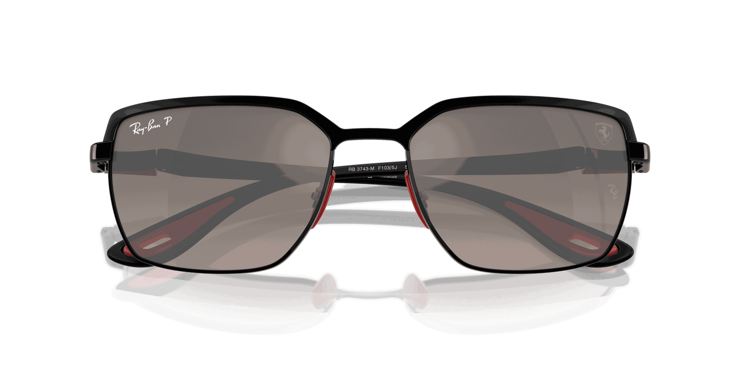 [Grey Lenses, Matte Black On Black Frame]