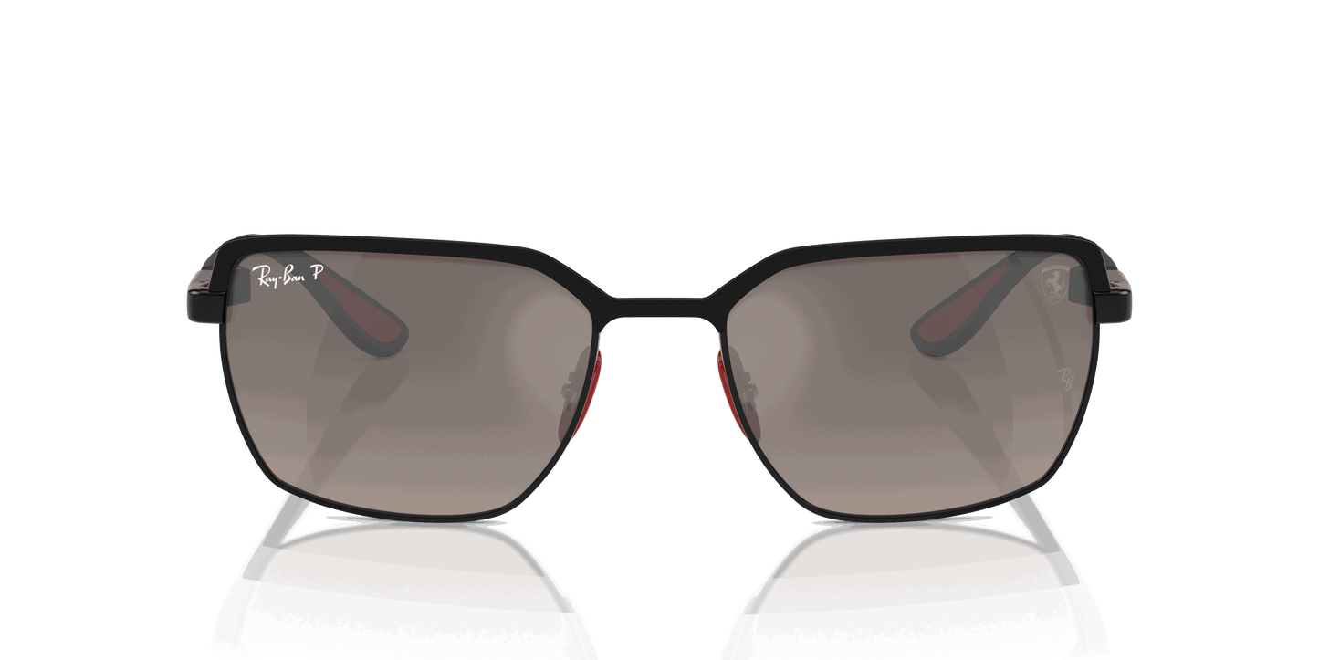 [Grey Lenses, Matte Black On Black Frame]