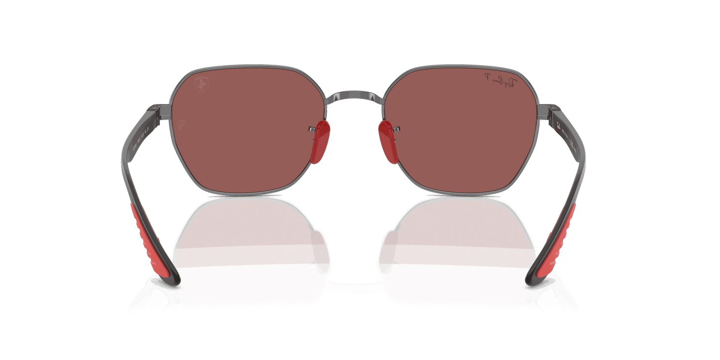[Purple & Silver Lenses, Polished Gunmetal Frame]