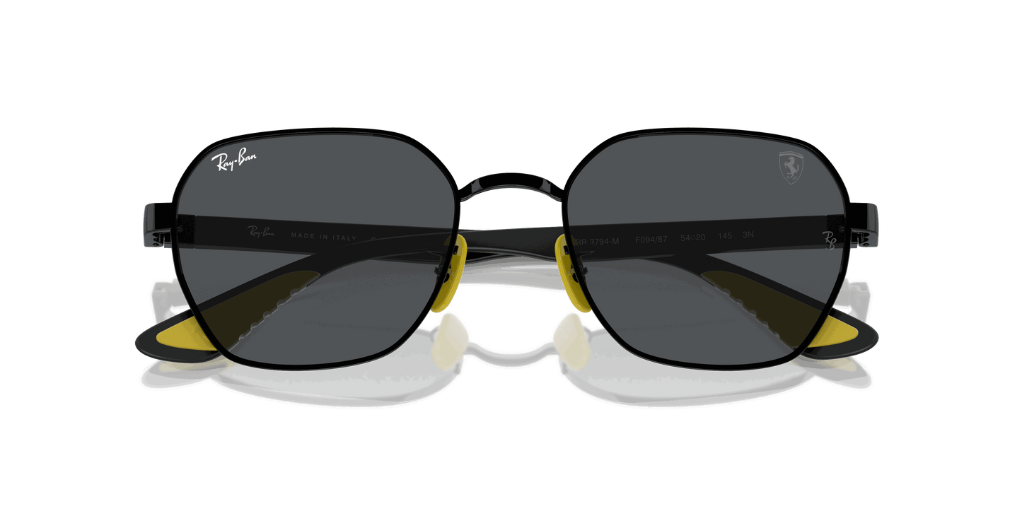 [Dark Grey Lenses, Polished Black Frame]