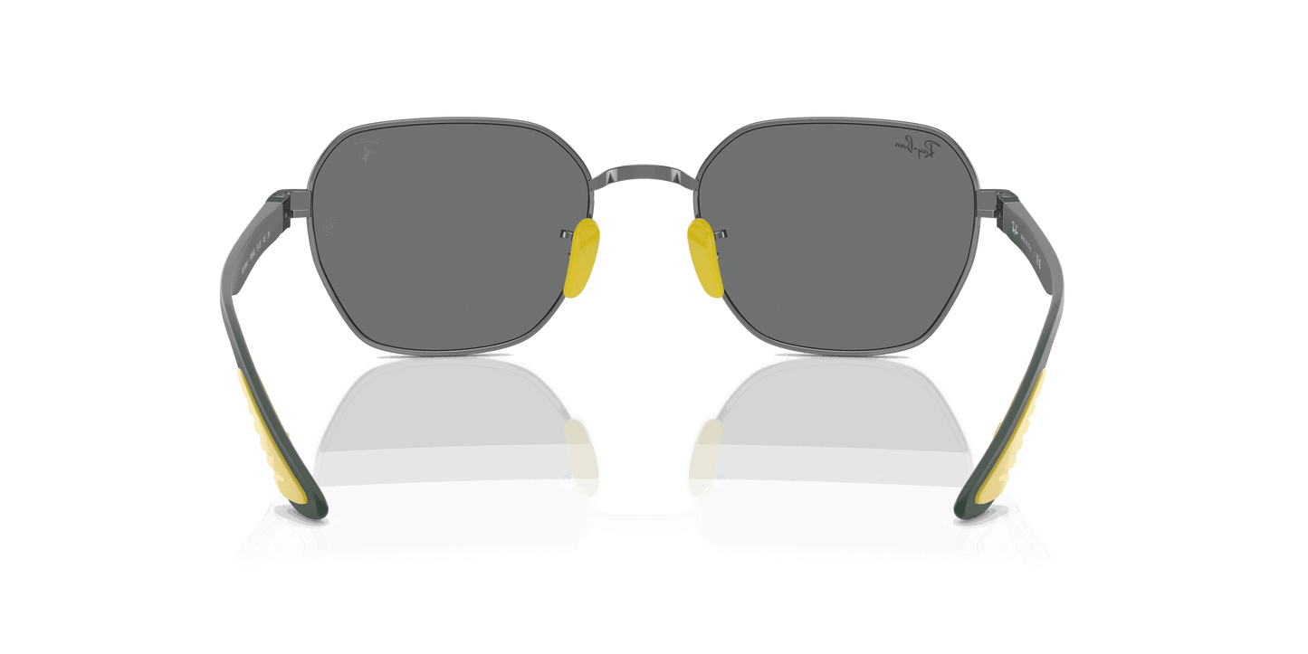 [Grey Lenses, Polished Gunmetal Frame]