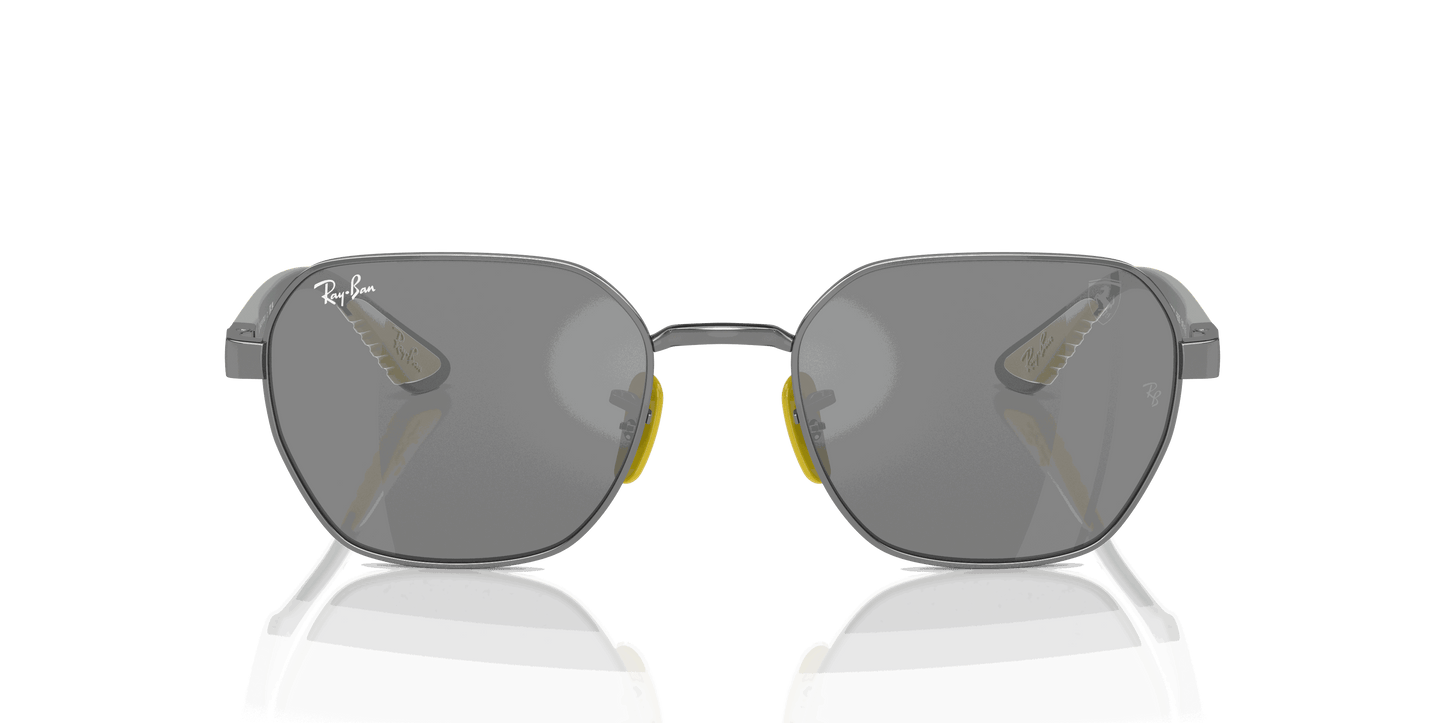 [Grey Lenses, Polished Gunmetal Frame]
