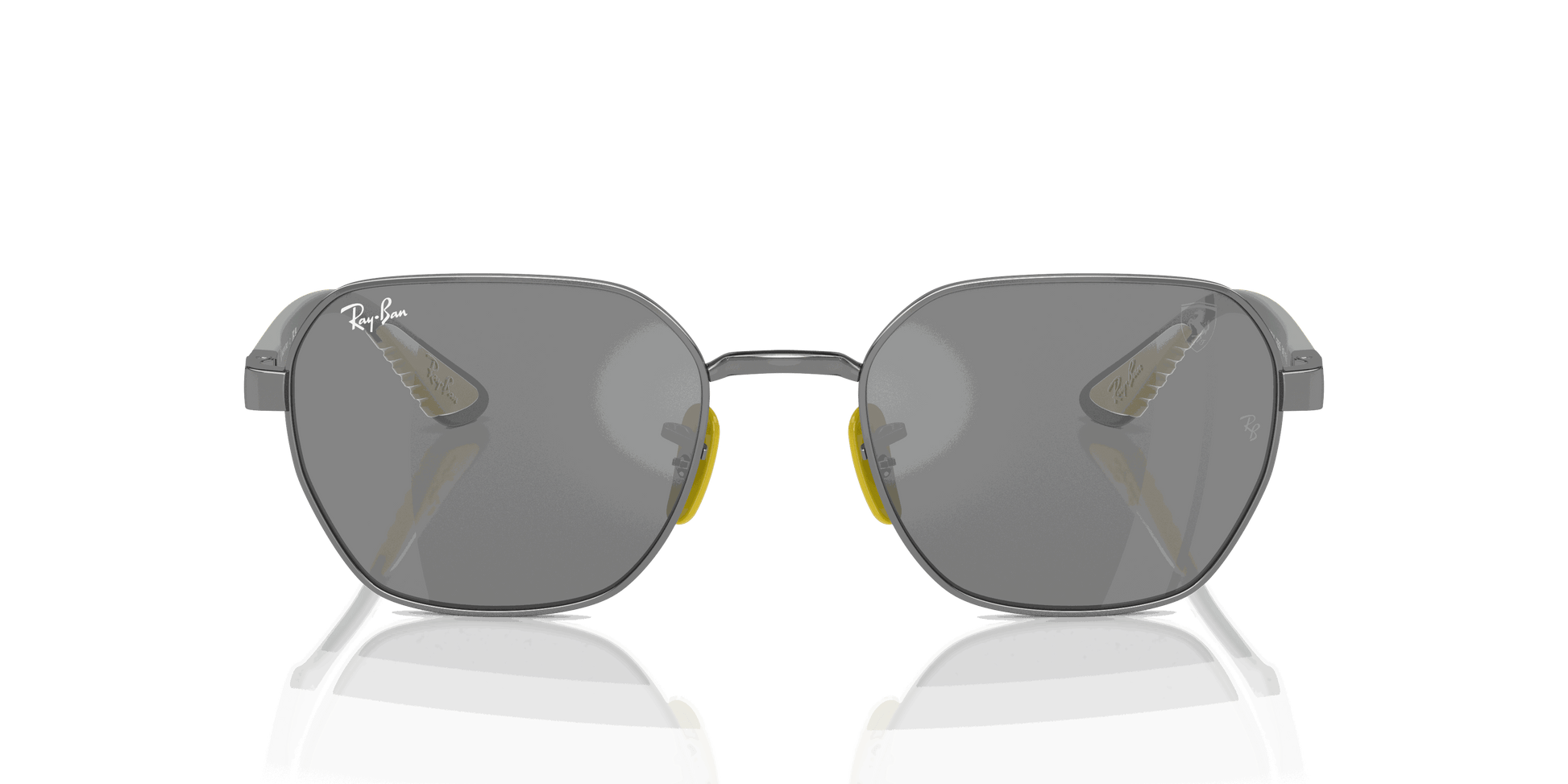 [Grey Lenses, Polished Gunmetal Frame]