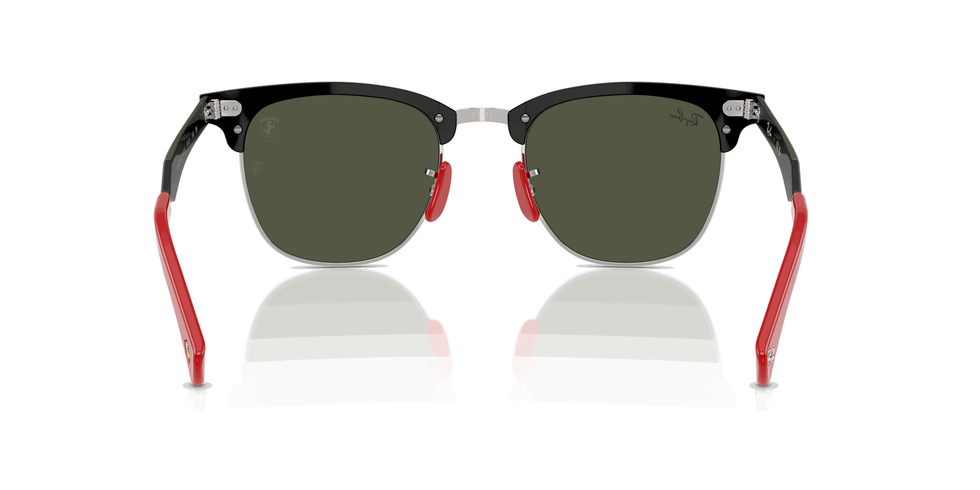 [G-15 Green Lenses, Matte Brushed Black On Silved Frame]
