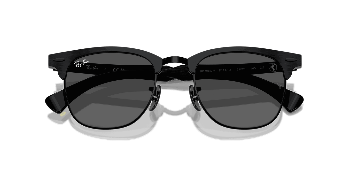 [Dark Grey Lenses, Matte Brushed Black On Black Frame]
