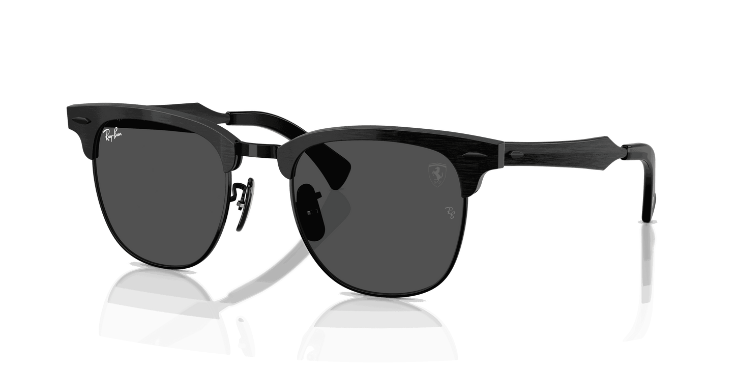 [Dark Grey Lenses, Matte Brushed Black On Black Frame]