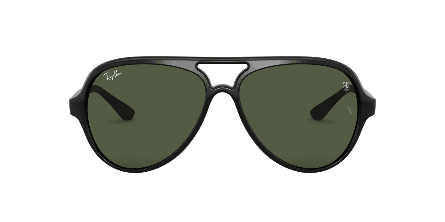 [G-15 Green Lenses, Polished Black Frame]