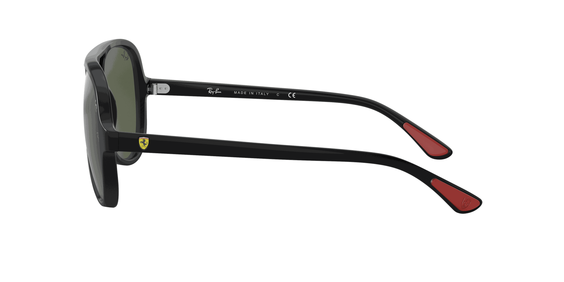 [G-15 Green Lenses, Polished Black Frame]