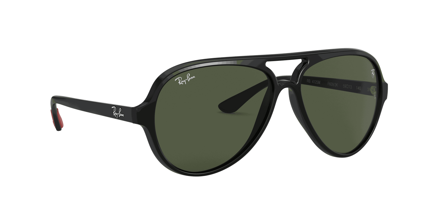 [G-15 Green Lenses, Polished Black Frame]