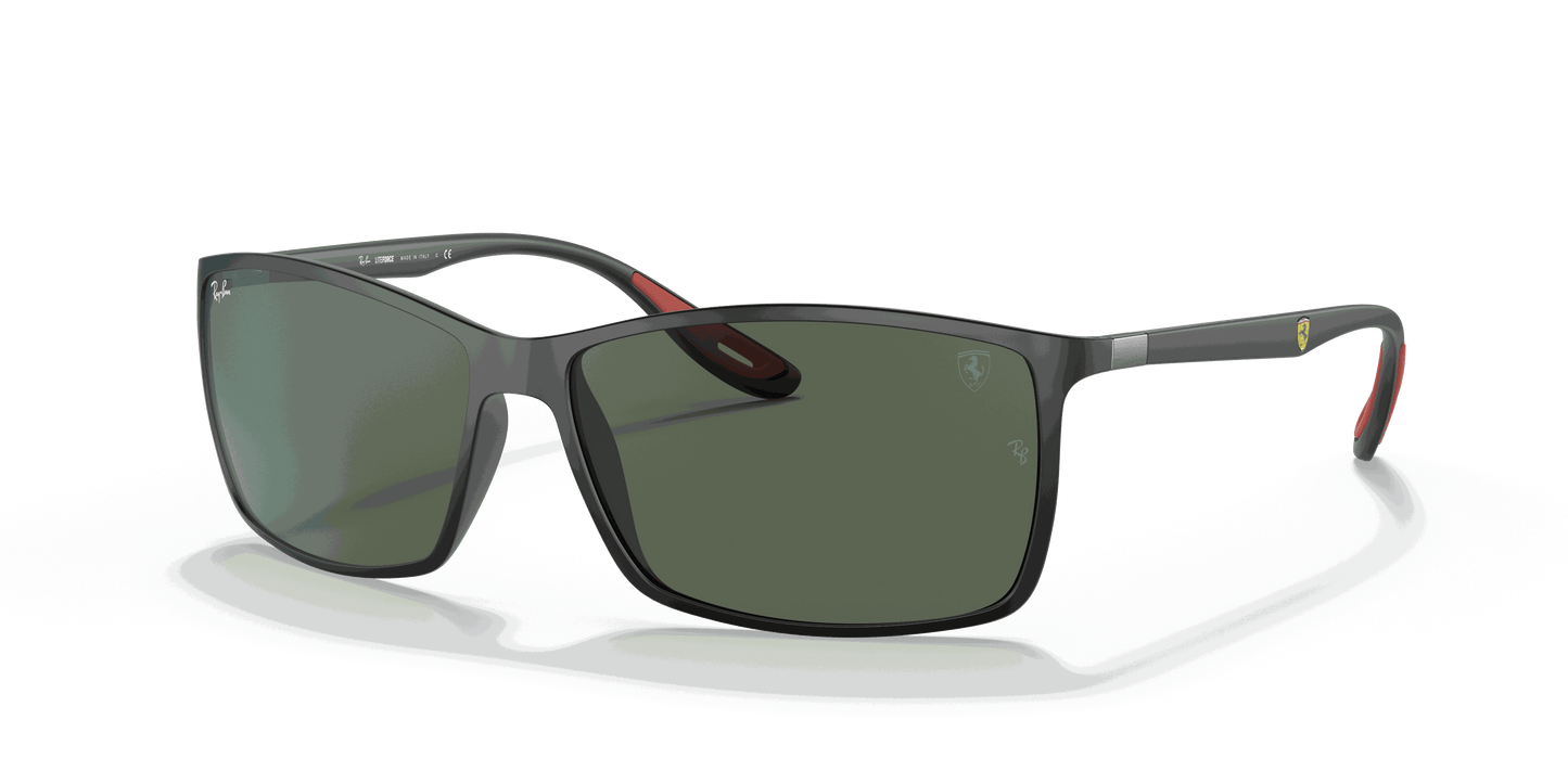 [Green Classic Lenses, Matte Black Frame]