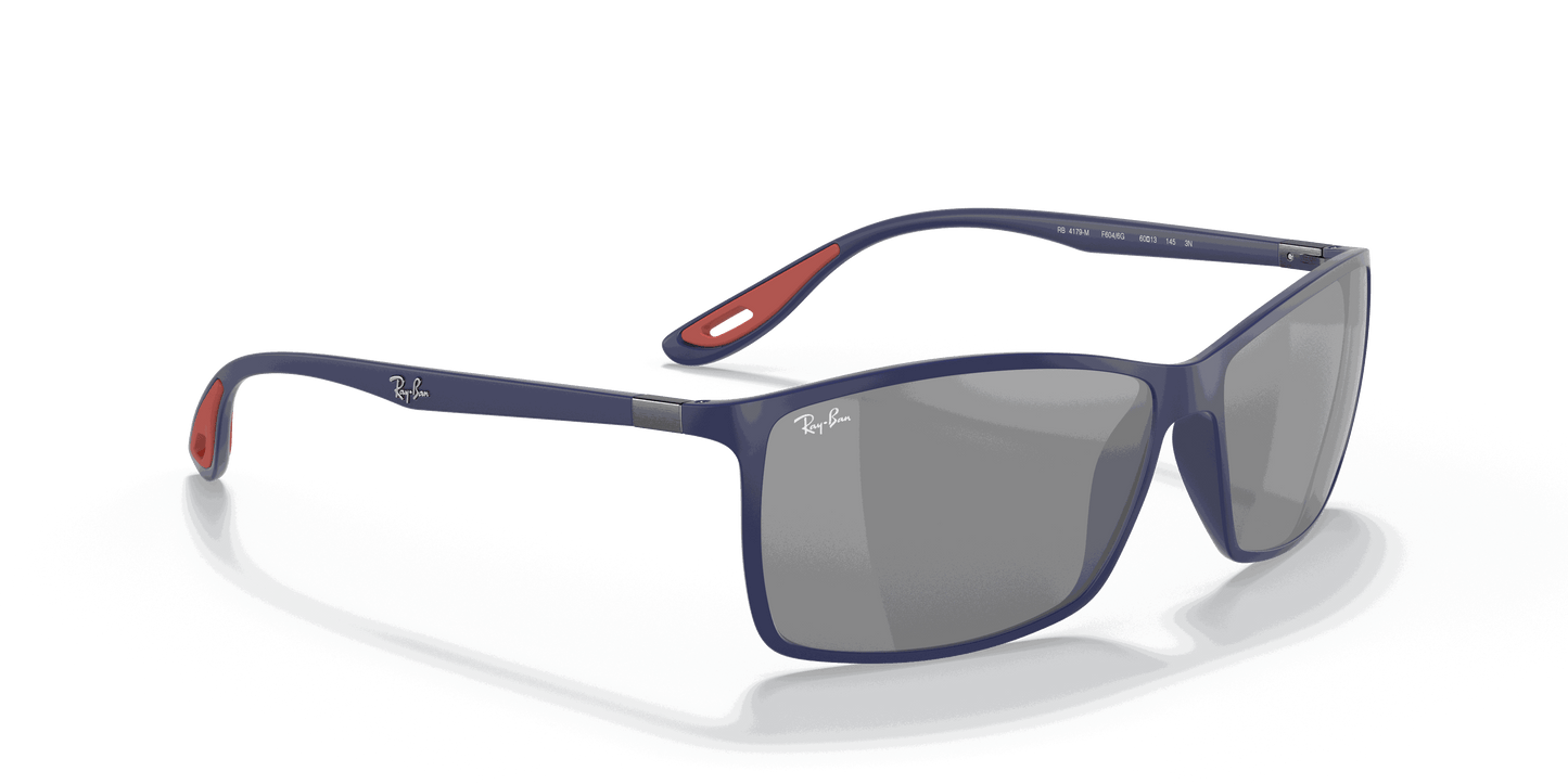 [Grey Lenses, Matte Blue Frame]