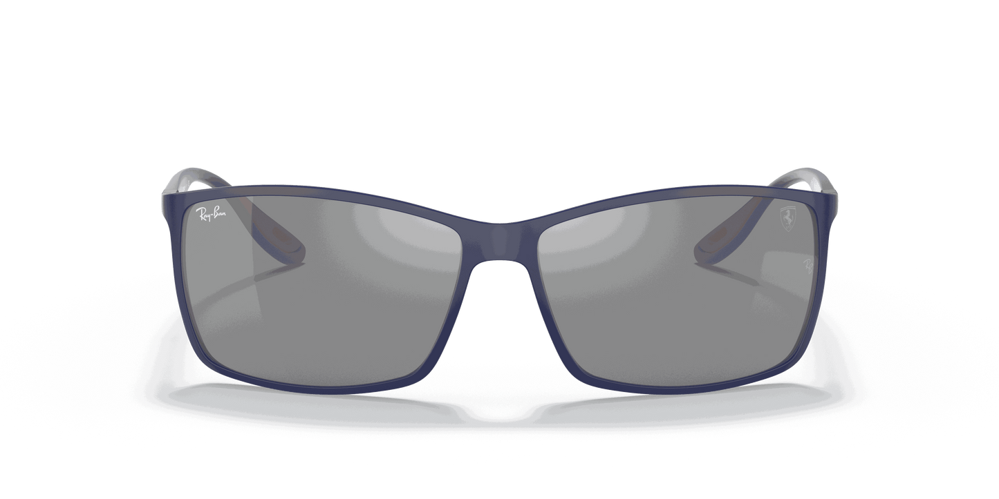 [Grey Lenses, Matte Blue Frame]