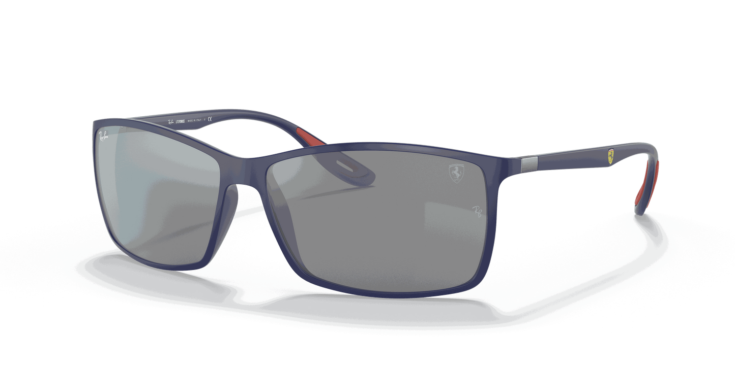 [Grey Lenses, Matte Blue Frame]