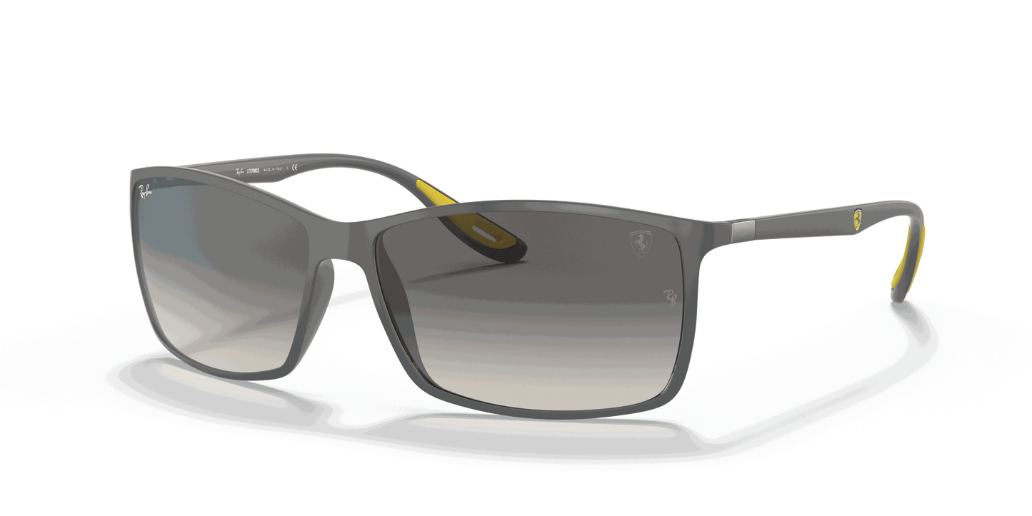 [Grey Gradient Lenses, Matte Grey Frame]