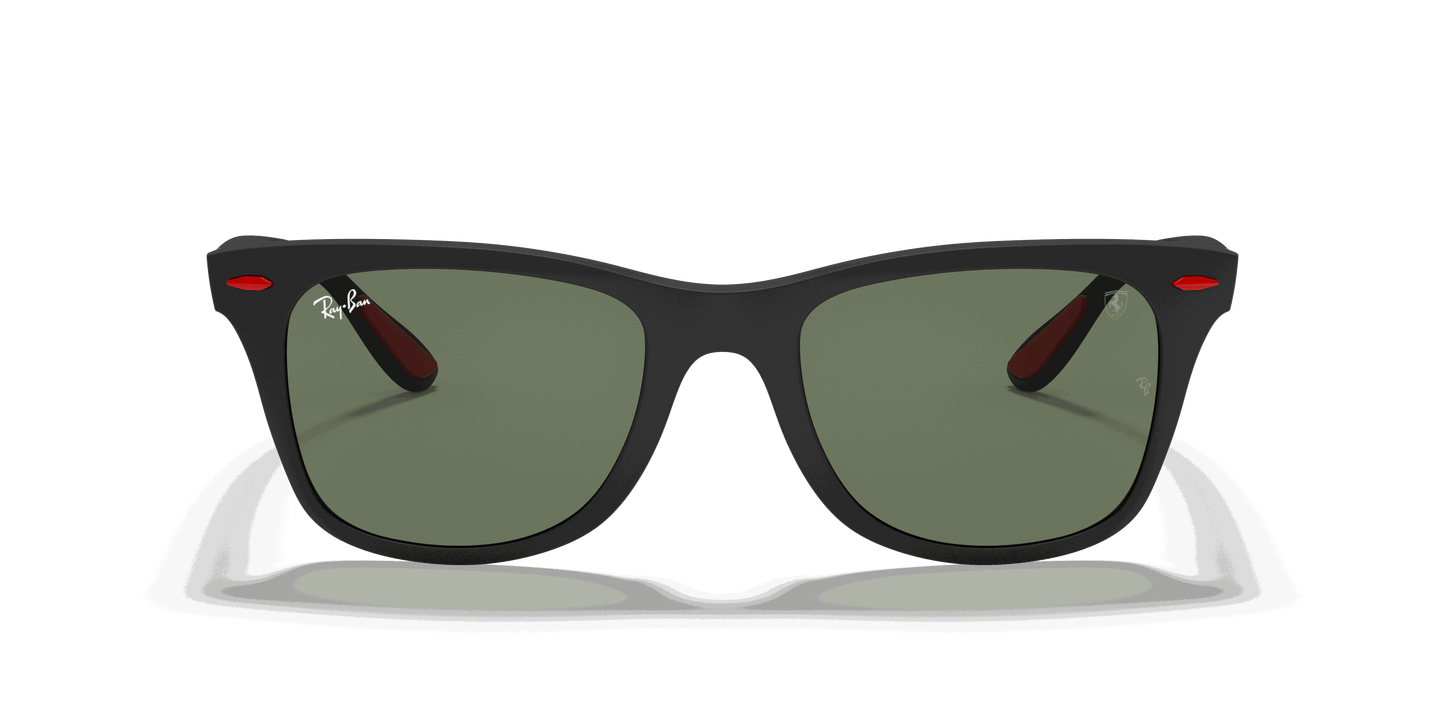 [Green Classic Lenses, Matte Black Frame]