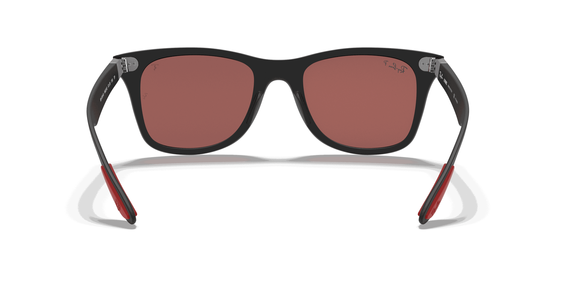 [Purple Mirror Silver Lenses, Matte Black Frame]