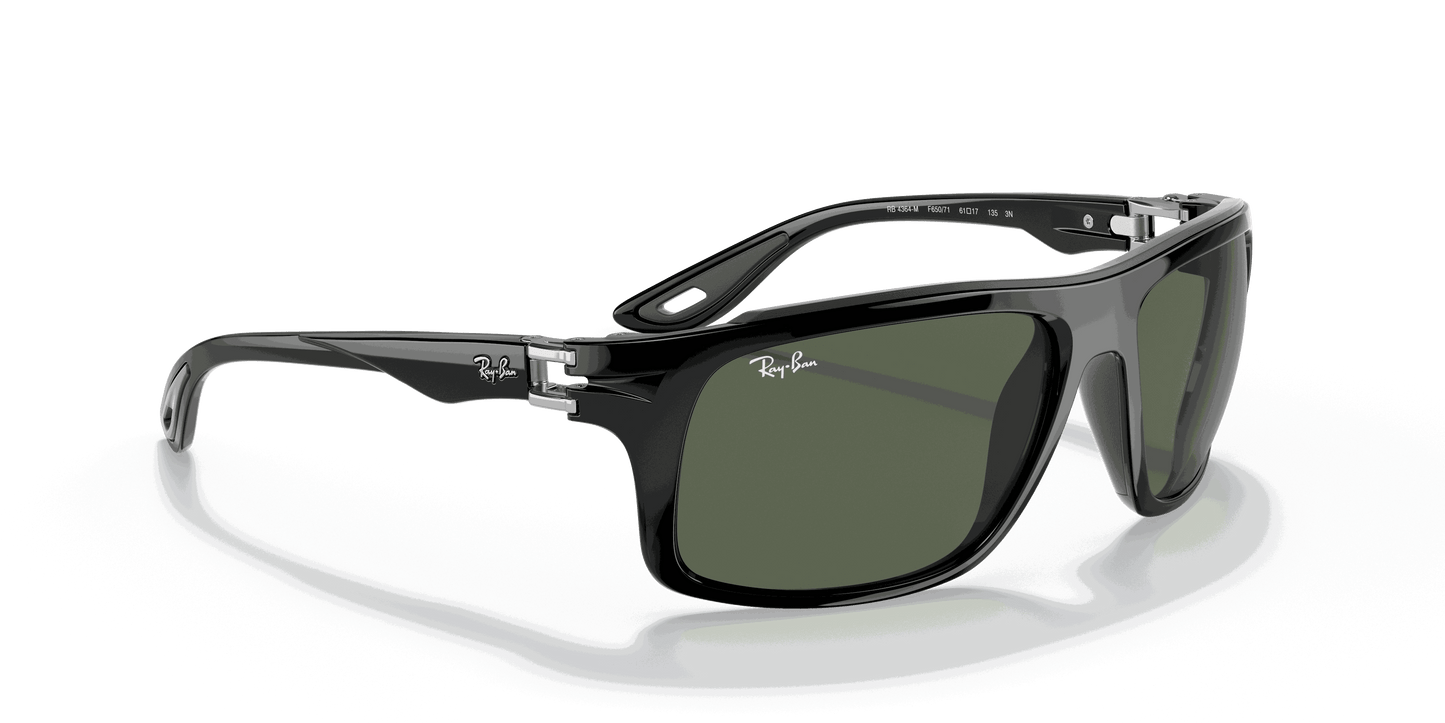 [G-15 Green Lenses, Polished Black Frame]